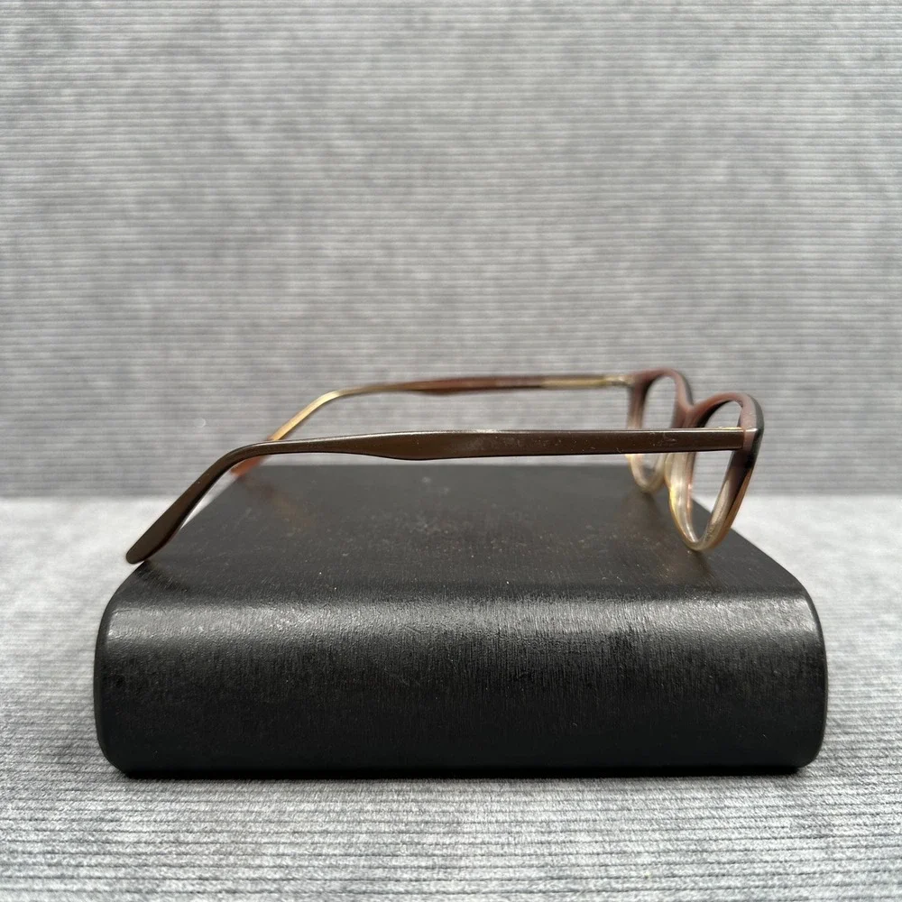 Barton Perreira Ava‎ Brown Gradient Cat Eye Y2K Eyeglasses Frames 50-16-145 MAQ